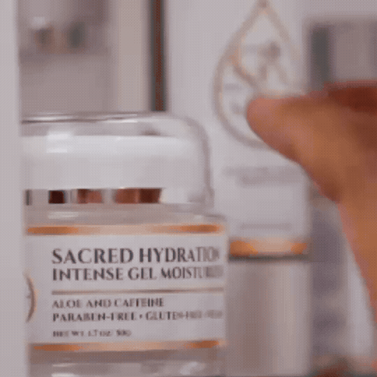 Sacred Hydration Gel Moisturizer (NEW) - Image 4